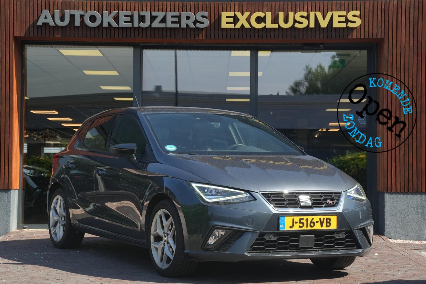 SEAT Ibiza - 1.0 TSI FR Business Intense Plus FR Virtual Dash Stoelverwarming Clima - AutoWereld.nl