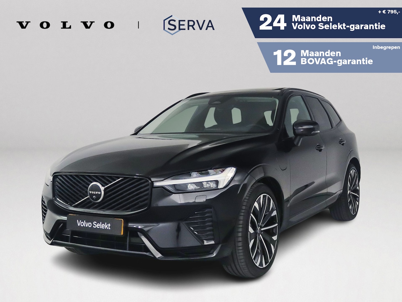 Volvo XC60 - T6 Plug-in hybrid AWD Ultra Dark | Panoramadak | 360° camera | Head-up display | Luchtveri - AutoWereld.nl
