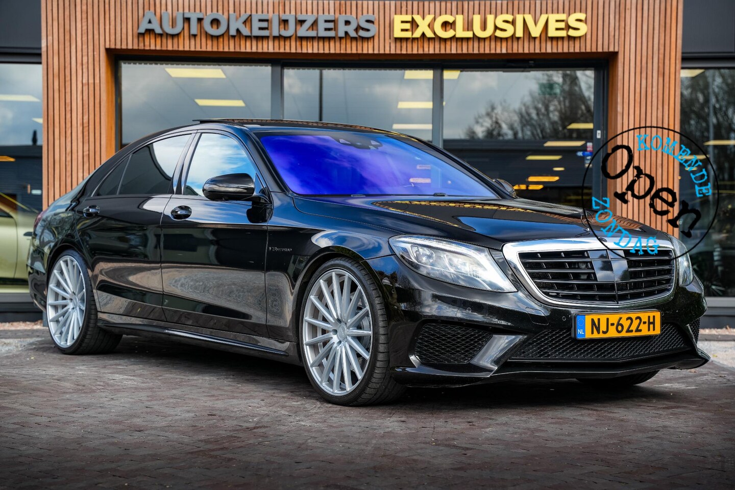 Mercedes-Benz S-klasse - AMG 63 4Matic Lang Mercedes-Benz S-klasse 63 AMG 4Matic Lang Panodak Burmester Keyless 360 - AutoWereld.nl