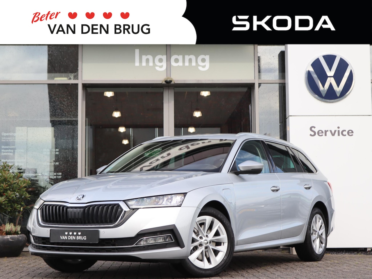 Skoda Octavia Combi - 1.4 TSI 204 pk DSG iV PHEV Style | Navigatie | ACC | SmartLink | Camera | Voorstoelen met - AutoWereld.nl