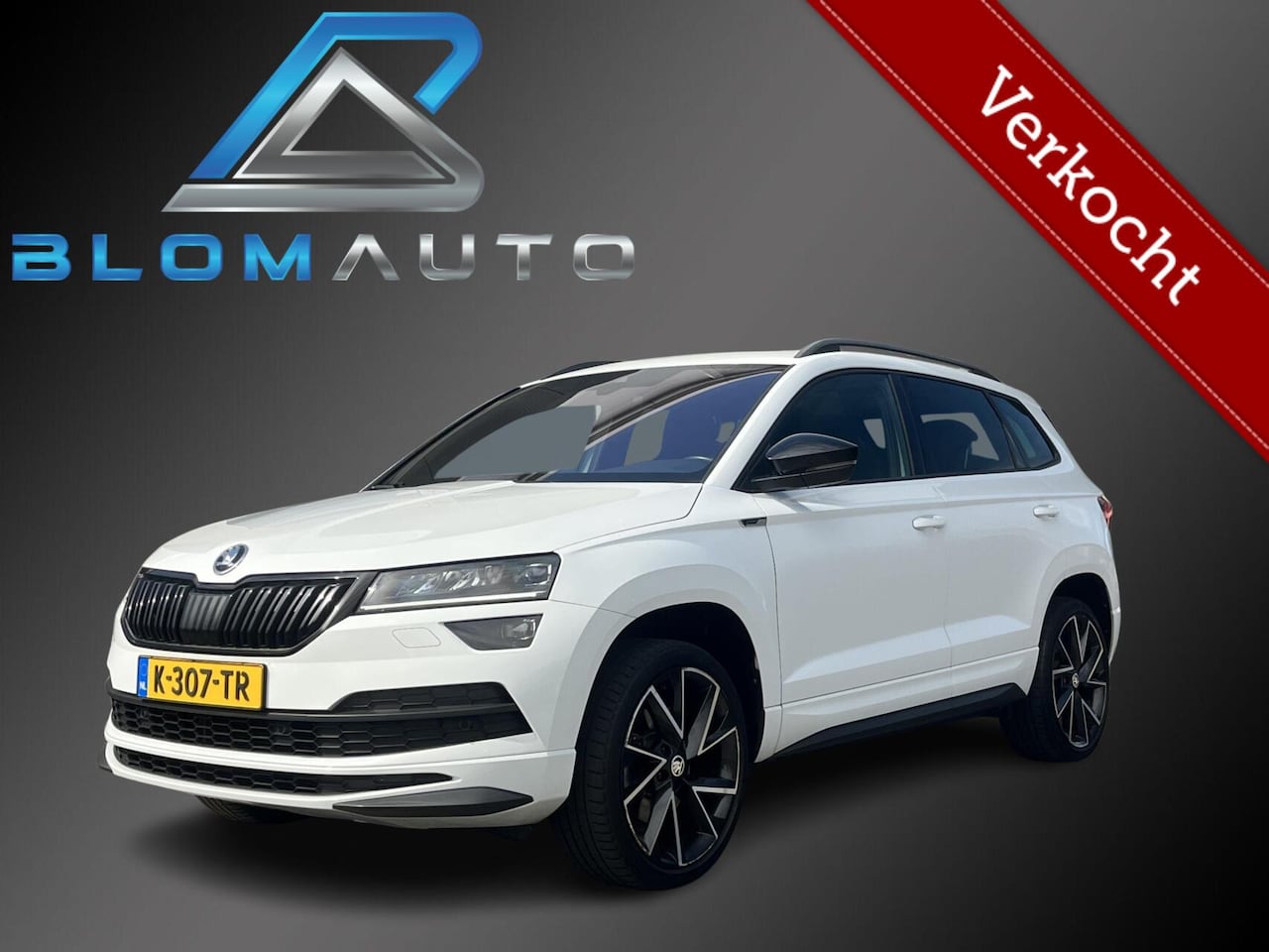Skoda Karoq - 1.5 TSI ACT Sportline PANO+ACC+KEYLESS NL AUTO - AutoWereld.nl