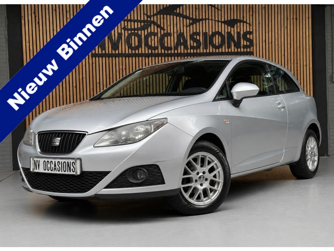 SEAT Ibiza SC - 1.2 Style AIRCO/CLIMATE/NAP/108DKM/15"LV/CRUISE/SPORTIEF! - AutoWereld.nl