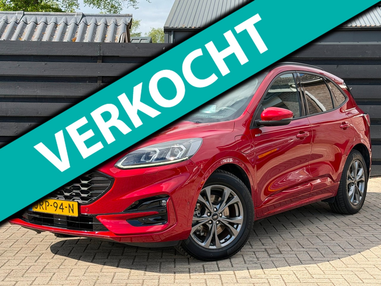 Ford Kuga - 2.5 PHEV ST-Line X I Leder I Camera I HuD I ACC - AutoWereld.nl