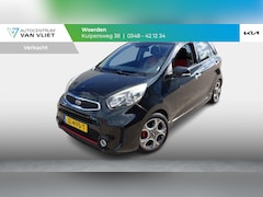 Kia Picanto - 1.2 CVVT SportsLine Navigator | stoel / Stuur verwarming | 15''LM | Navi | 4 cilinder |