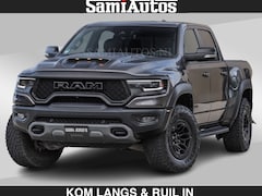 Dodge Ram Pick Up - TRX HELLCAT 712 PK 6.2 V8 | BOM VOL | GRANITE MET ZWART LEDER RODE STIKSELS | CREW CAB DUB