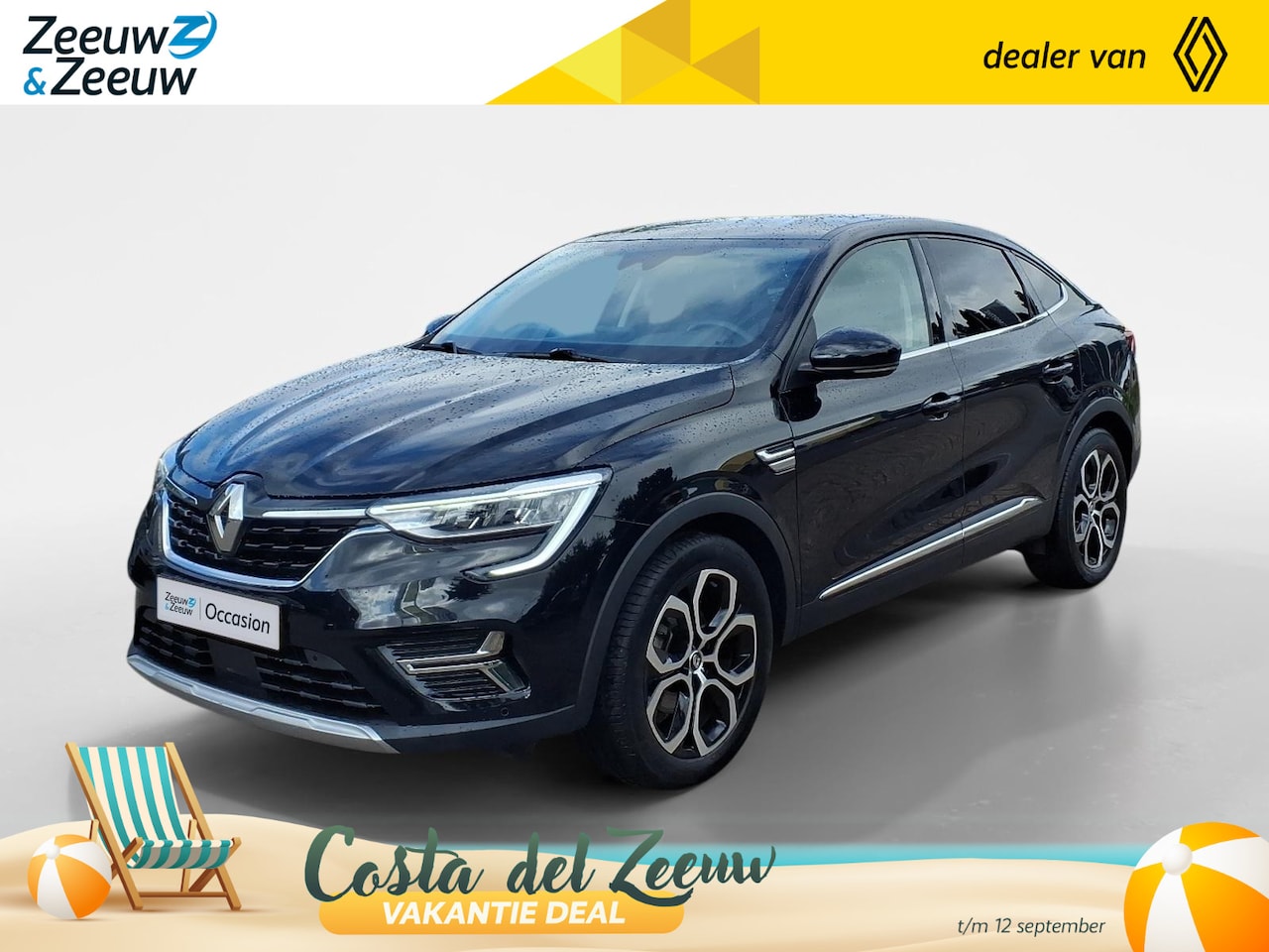 Renault Arkana - 1.6 E-Tech Hybrid 145 Intens Automaat | Navigatie | Airco/Climate | dealer onderhouden | 1 - AutoWereld.nl