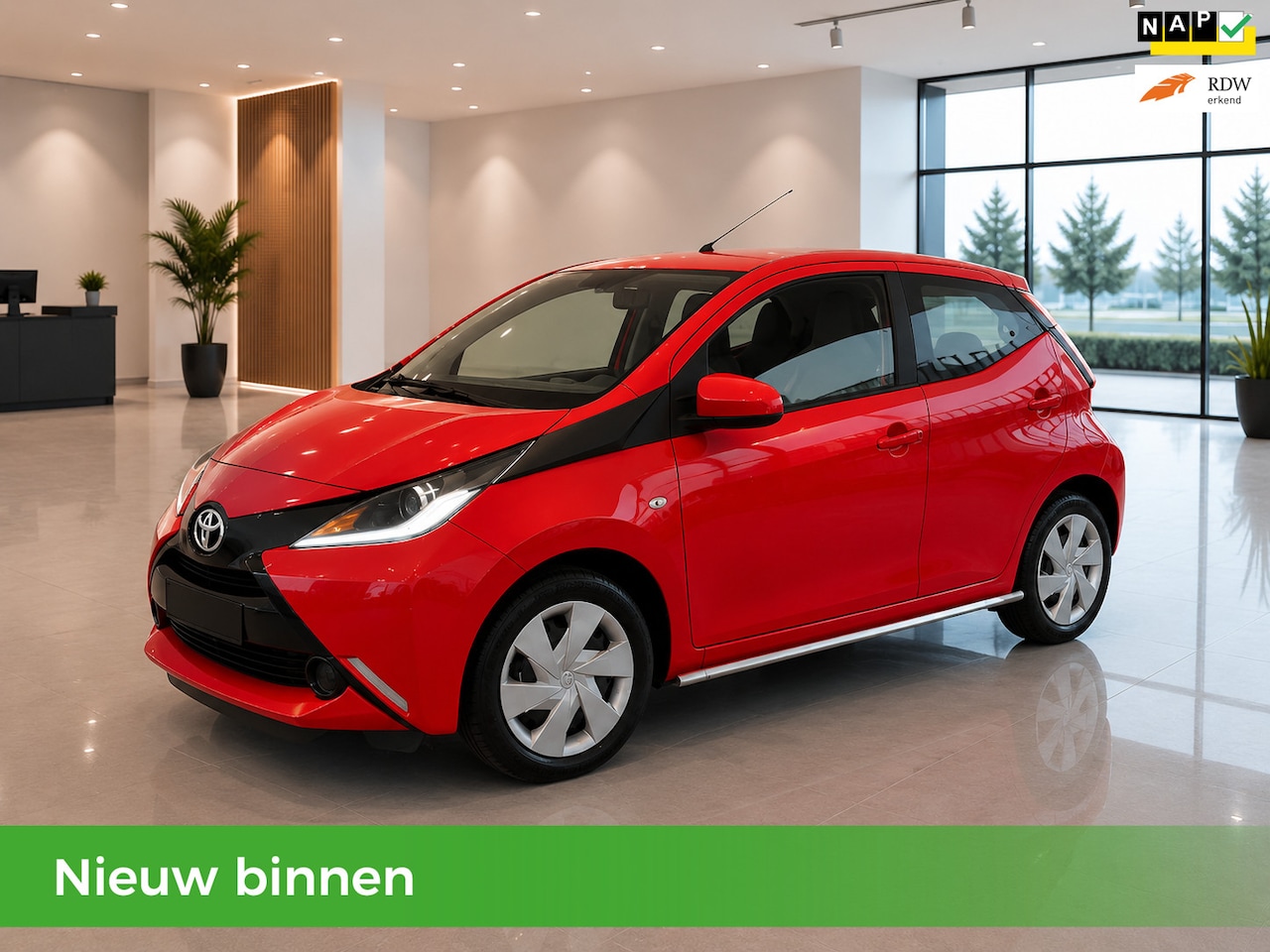 Toyota Aygo - 1.0 ( Actie t/m €500 korting ) BTW Auto = Excl.Btw 5D NAP Cruise Control Bluetooth Elek.r - AutoWereld.nl