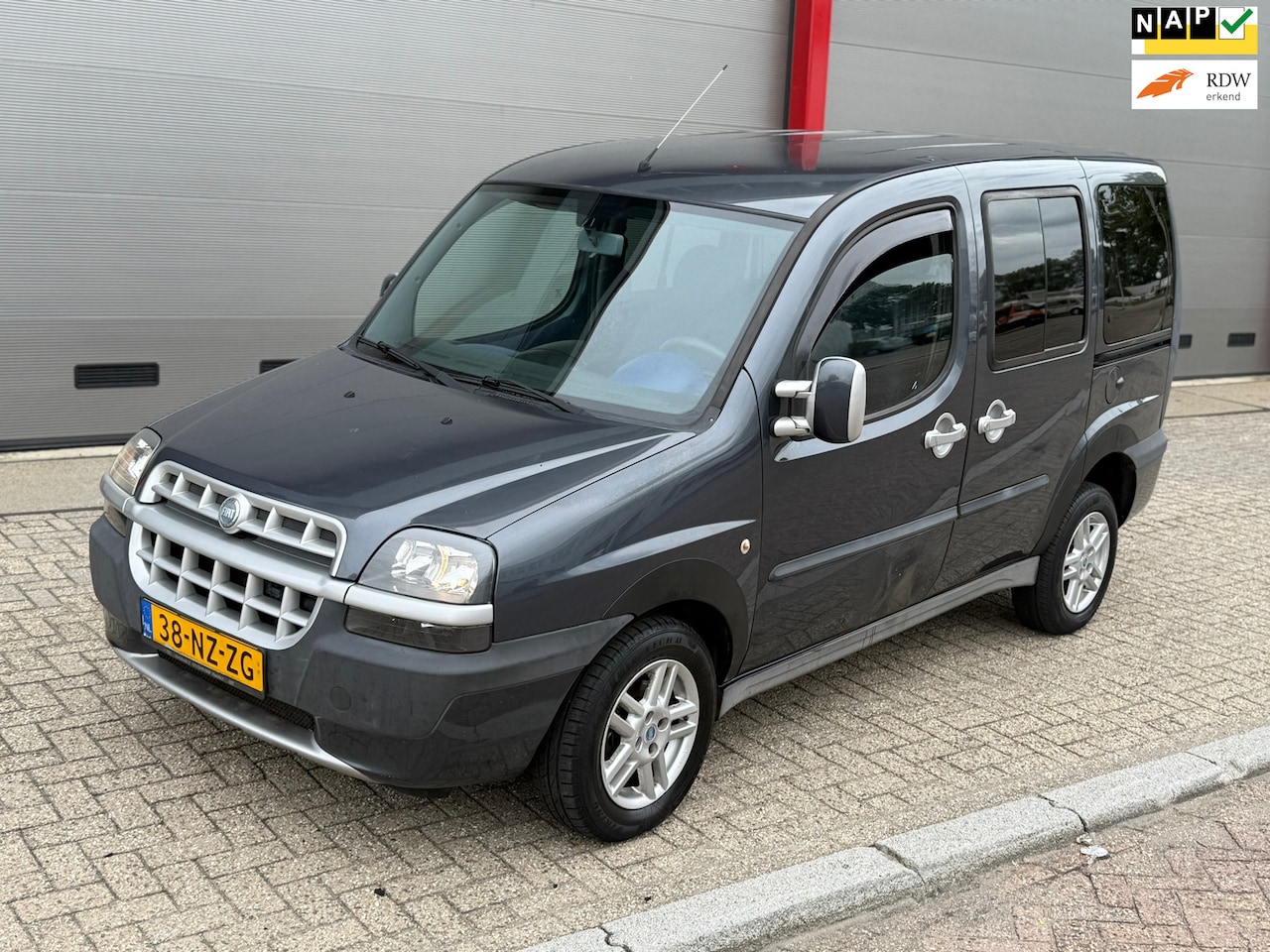 Fiat Doblò - 1.6-16V ELX | dubbelschuifdeur | airco | malibu - AutoWereld.nl