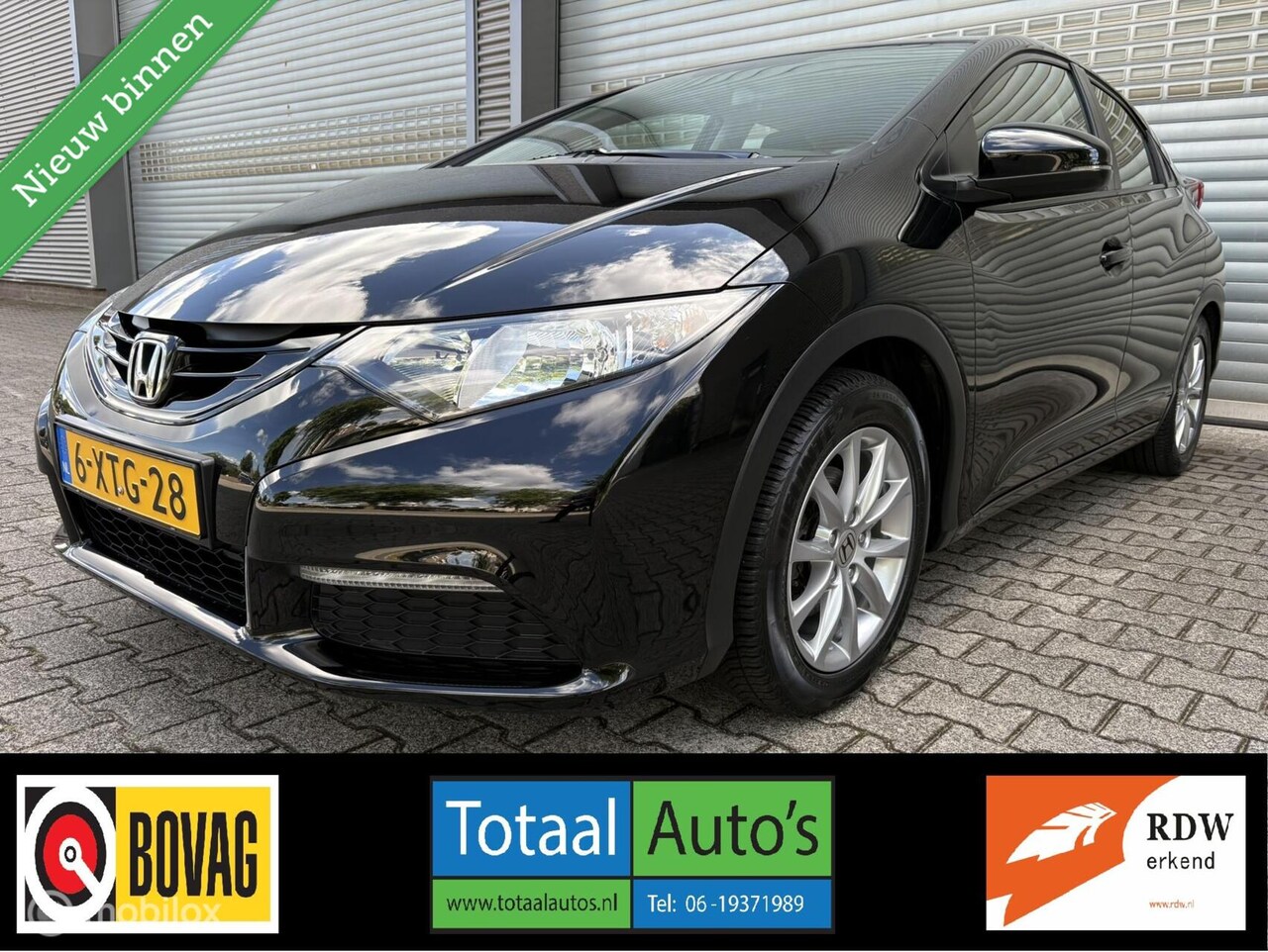 Honda Civic - 1.4 Comfort Business*CRUISE*TREKHAAK*TOP ONDERH. - AutoWereld.nl