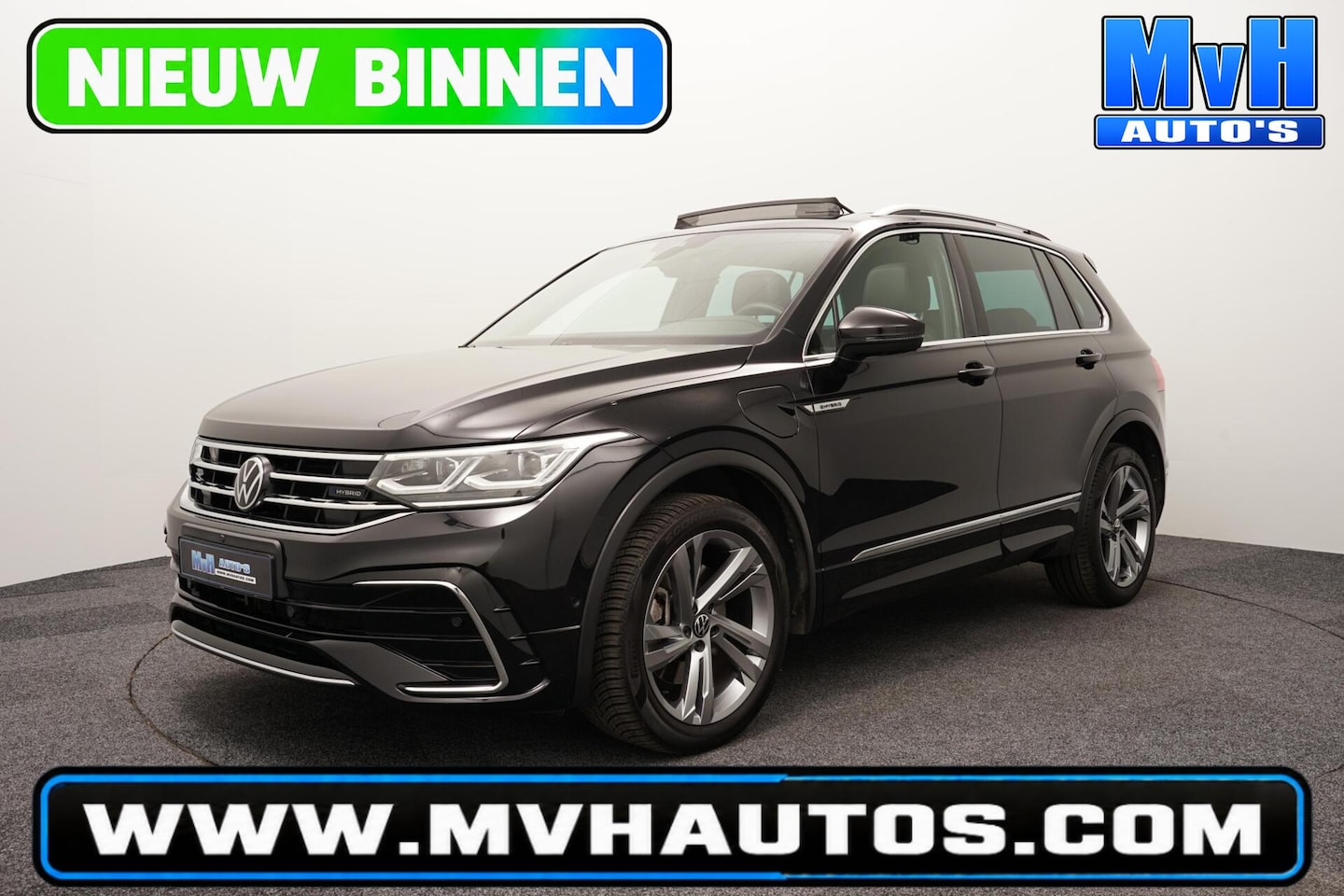 Volkswagen Tiguan - 1.4 TSI PHEV R-Line|PANO|STOEL/STUUR.VERW - AutoWereld.nl