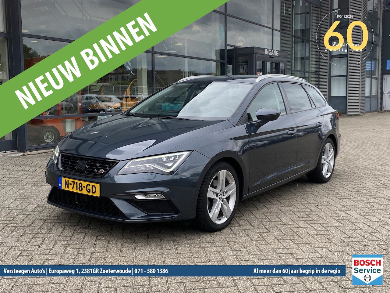 SEAT Leon Sportstourer - 1.5 TSI 150PK DSG-7 FR Ultimate Edition Black - AutoWereld.nl