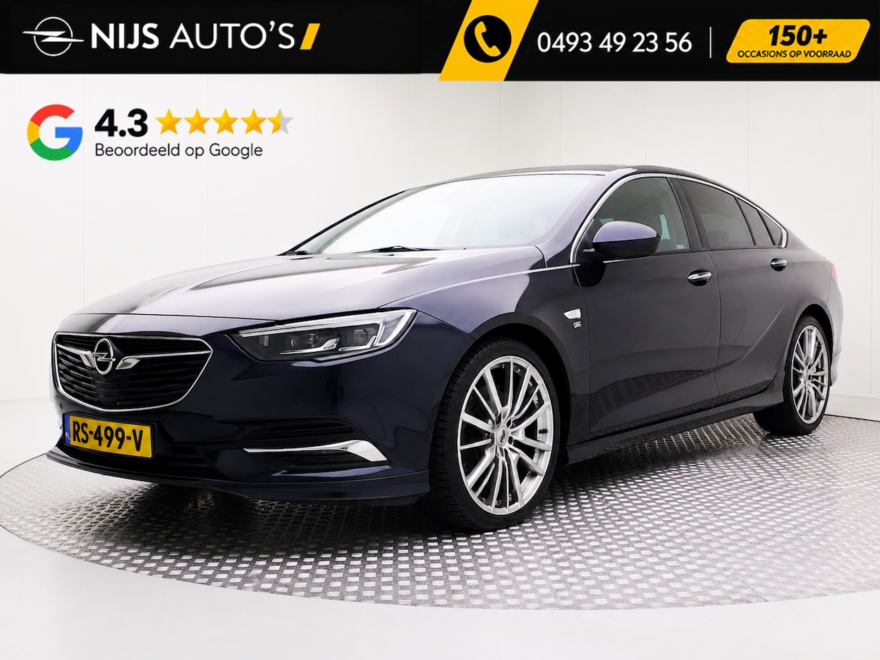 Opel Insignia Grand Sport - 1.5 T Business Exec. OPC-Line | Automaat | Camera | Matrix LED | Elektr. Bestuurderstoel | - AutoWereld.nl