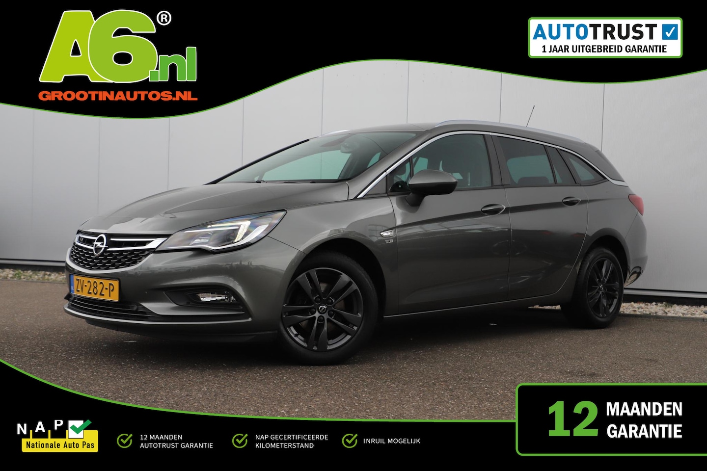 Opel Astra Sports Tourer - 1.0 Turbo 120 Jaar Edition Navigatie Carplay Android Climate Cruise Control LMV Parkeersen - AutoWereld.nl