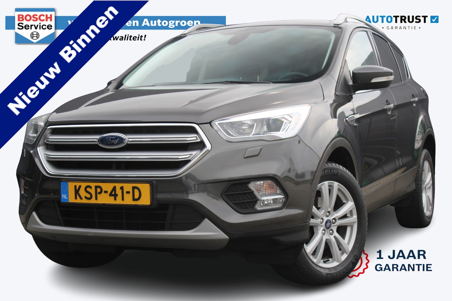 Ford Kuga - 1.5 Titanium | Incl. 12 maanden garantie | Voorstoelen verwarmd | Verwarmd stuurwiel | Voo - AutoWereld.nl