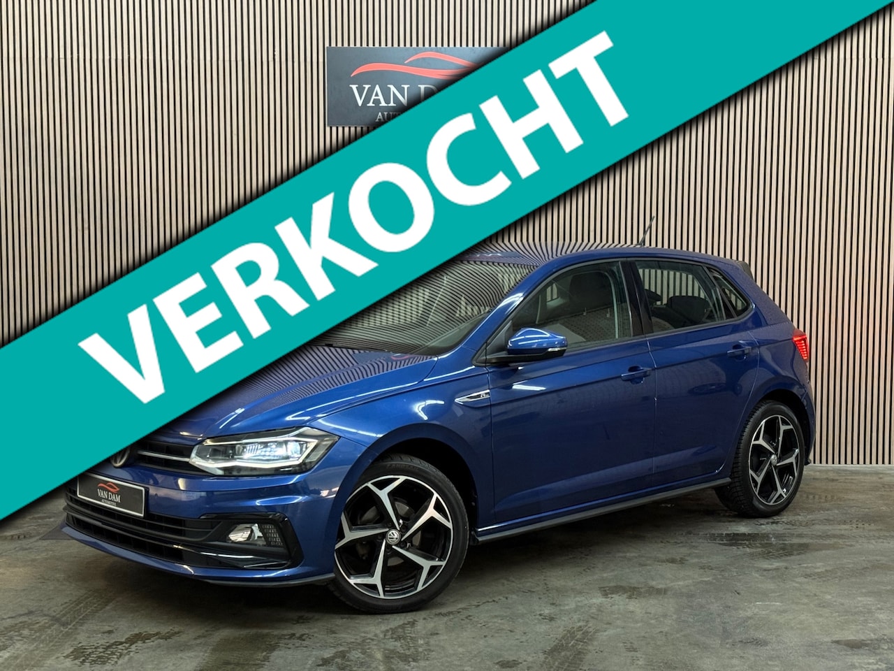 Volkswagen Polo - 1.0 TSI R-L-line 2018 DSG VIRTUAL LED CAMERA KEYLESS - AutoWereld.nl