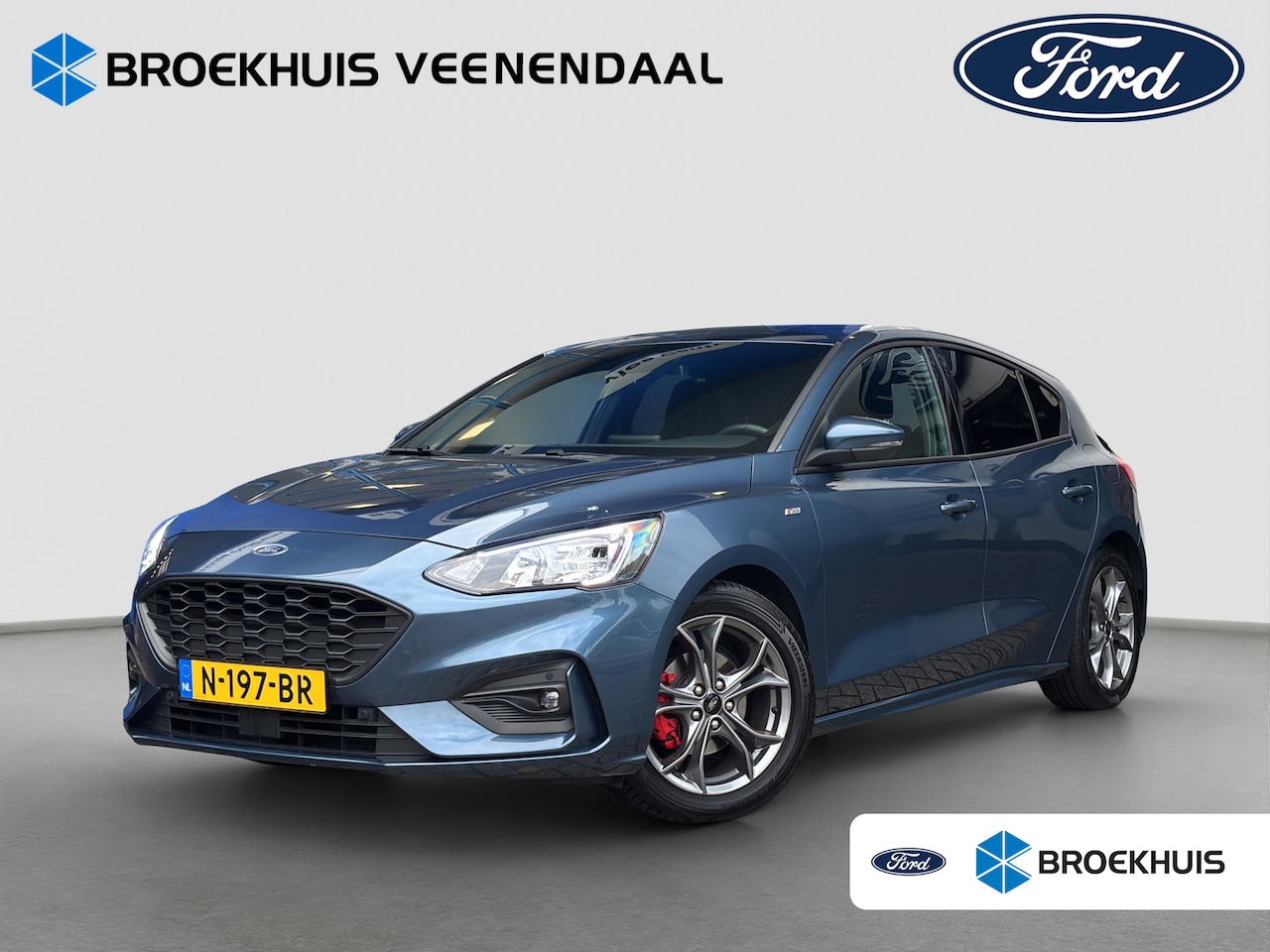 Ford Focus - 1.0 Hybrid ST Line X | Stoelverwarming | Cruise Control | Apple Carplay | Camera | Navigat - AutoWereld.nl