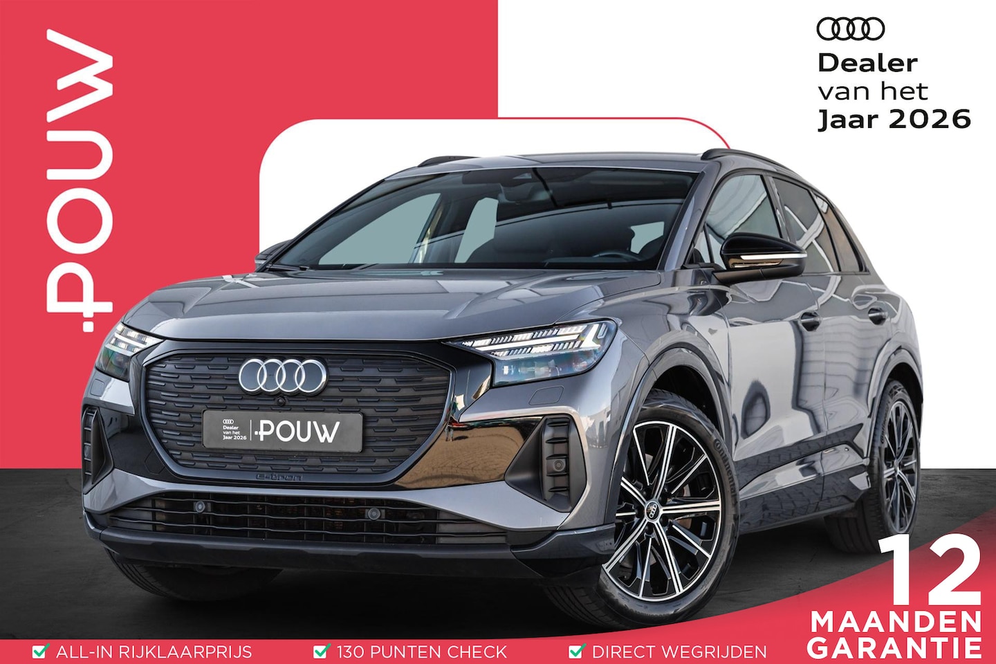 Audi Q4 e-tron - 40 204pk Advanced Plus 77 kWh | Trekhaak | Warmtepomp | 20'' velgen | Achteruitrijcamera - AutoWereld.nl