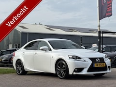 Lexus IS - 300h F Sport Line cruise leder camera keyless