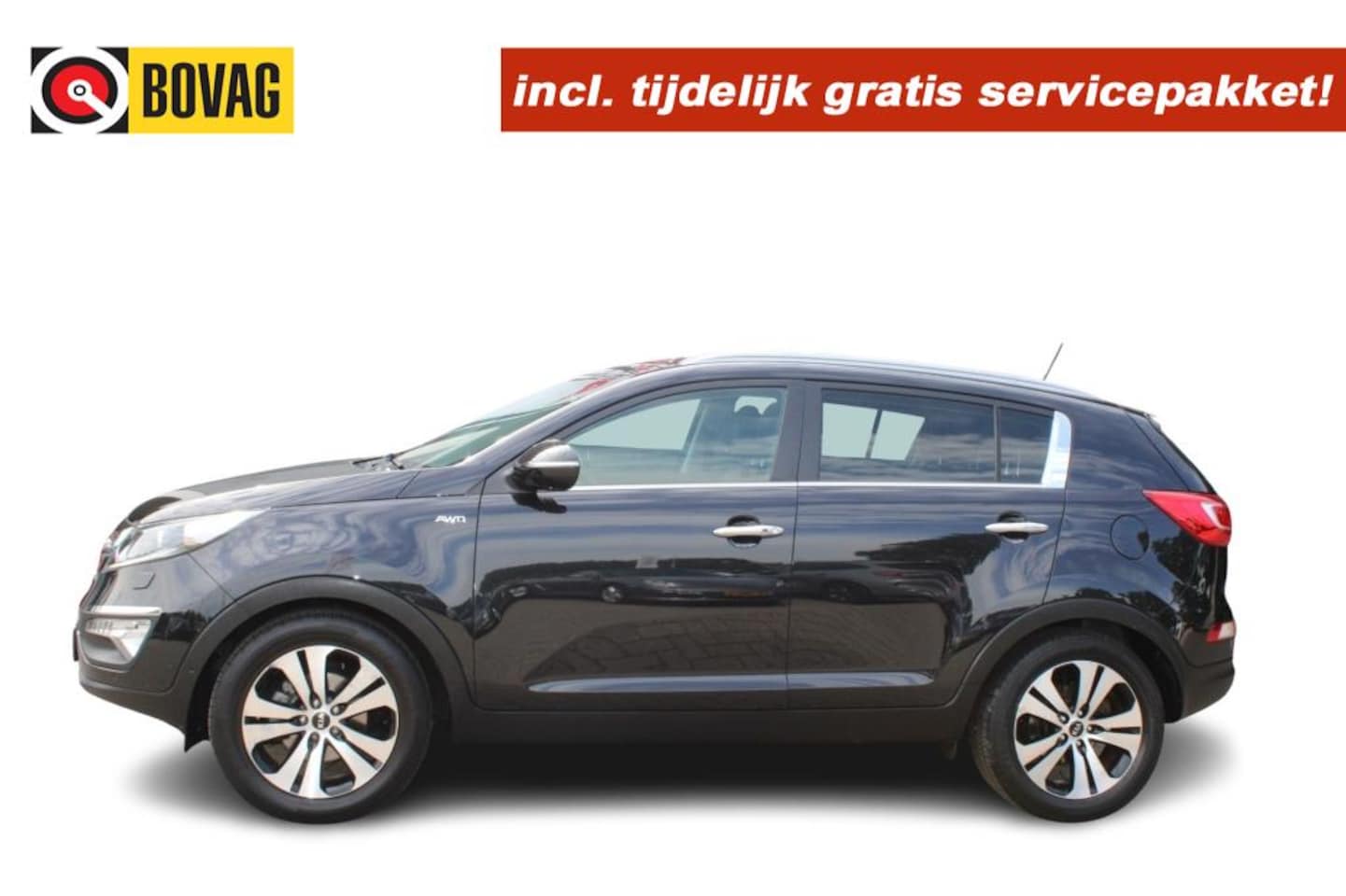 Kia Sportage - 2.0 SUPER PACK AWD Leder Camera Navigatie Climate Cruise Super! - AutoWereld.nl