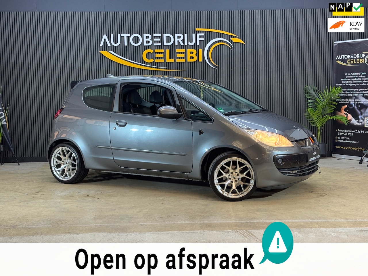 Mitsubishi Colt - 1.3 Invite 2006 GRIJS AIRCO|LM17|LEDER|NAP - AutoWereld.nl