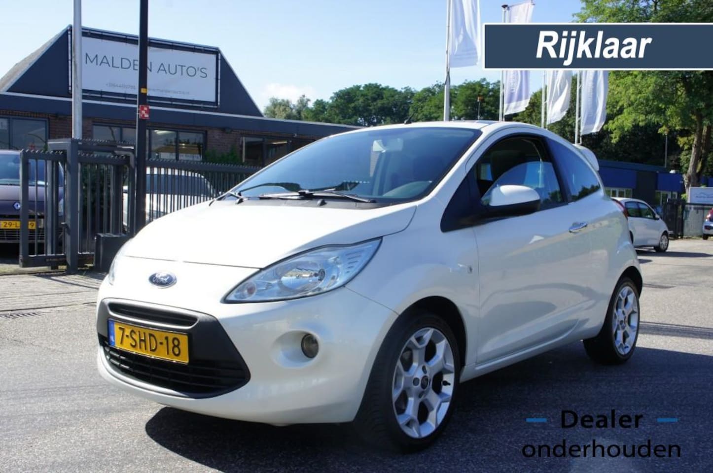 Ford Ka - 1.2 TITANIUM X PANO/PARELMOER/AIRCO/16INCH-ALLSEASON PERFECTE STAAT - AutoWereld.nl