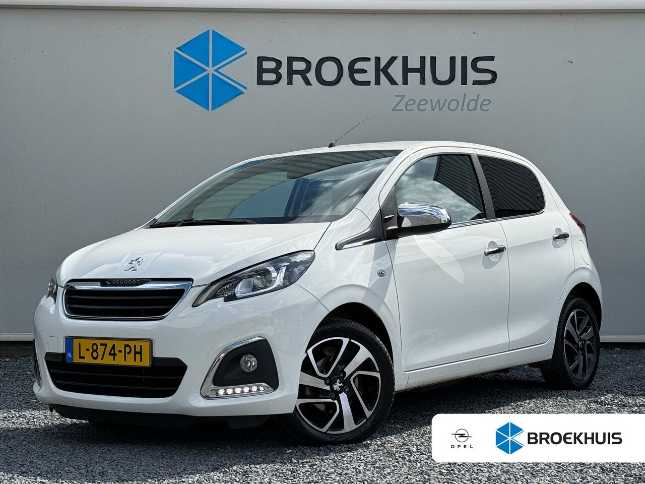 Peugeot 108 - 1.0 e-VTi Allure | climate control| camera achter| cruise control| dab| apple carplay/andr - AutoWereld.nl