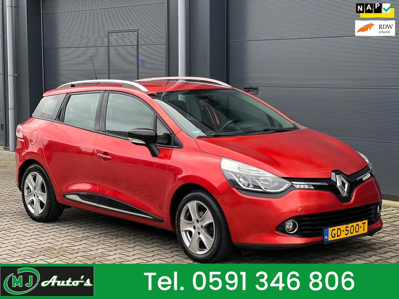 Renault Clio Estate - 0.9 TCE EXPRESSION NAVI TREKHAAK - AutoWereld.nl