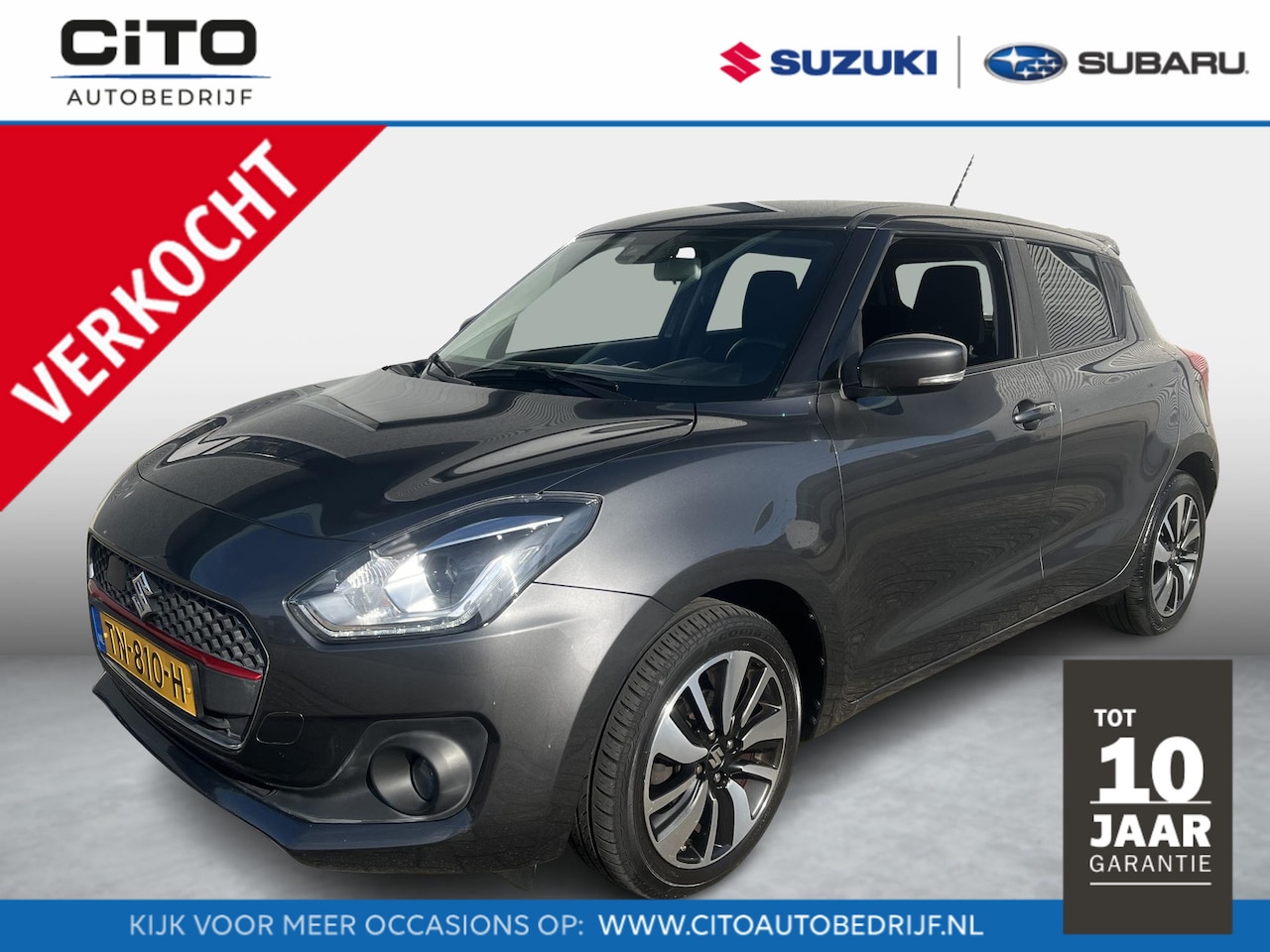 Suzuki Swift - 1.0 Stijl Smart Hybrid 1e eigenaar| Dealer onderhouden| Meest Luxe uitvoering| Fabrieksgar - AutoWereld.nl