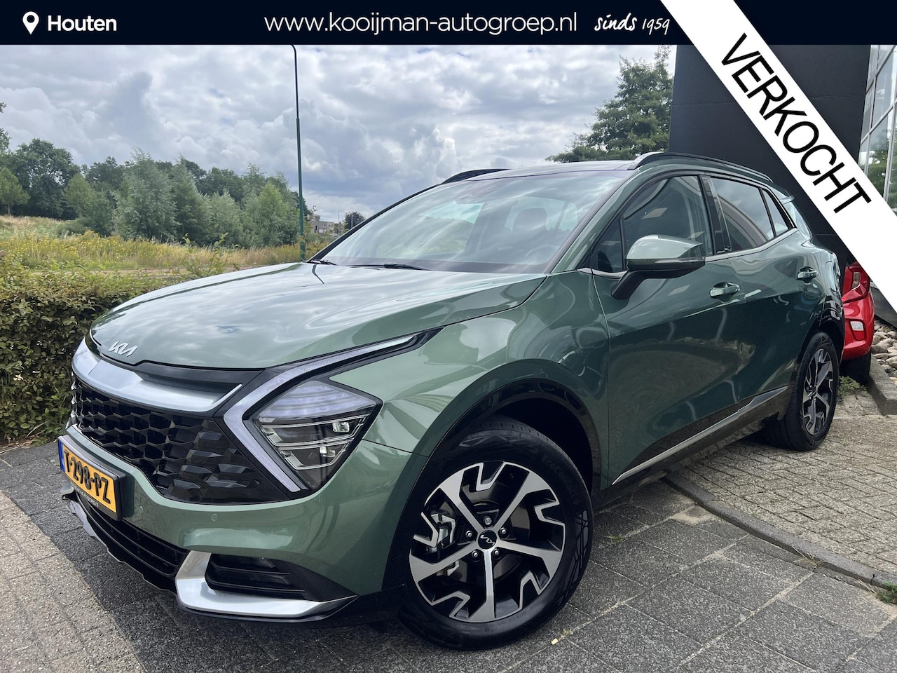 Kia Sportage - 1.6 T-GDi Hybrid DynamicPlusLine Afneembare trekhaak, Schuif/Kanteldak, Dodehoek, Stoel/St - AutoWereld.nl