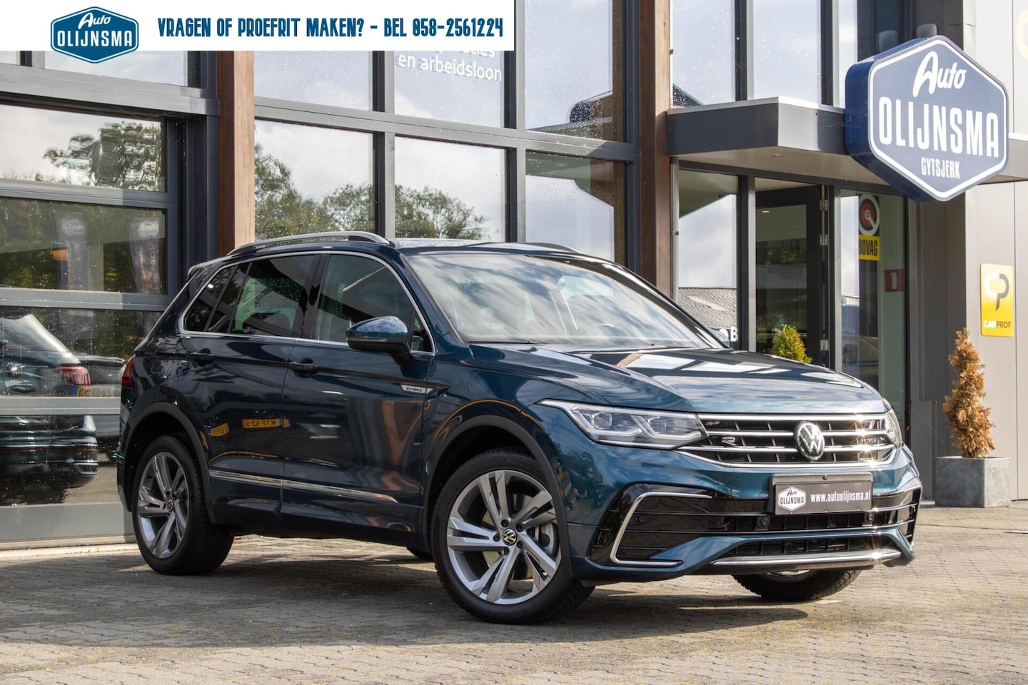 Volkswagen Tiguan - 1.4 TSI PHEV eHybrid R-Line|Side Aid|ACC|360 Camera|Pano| - AutoWereld.nl