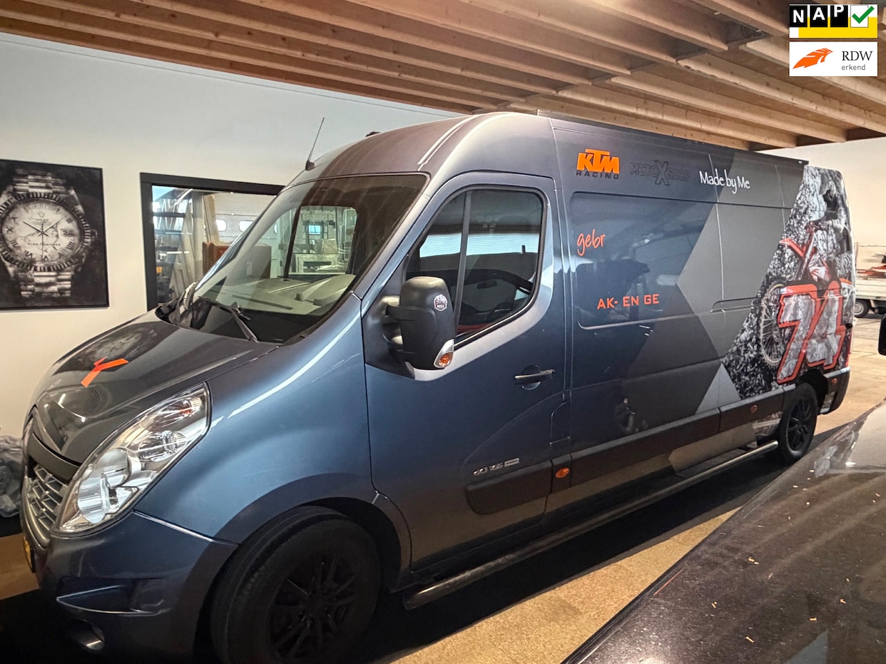 Renault Master - T35 2.3 dCi L3H3 Crossbus motorsport race dikke bus - AutoWereld.nl