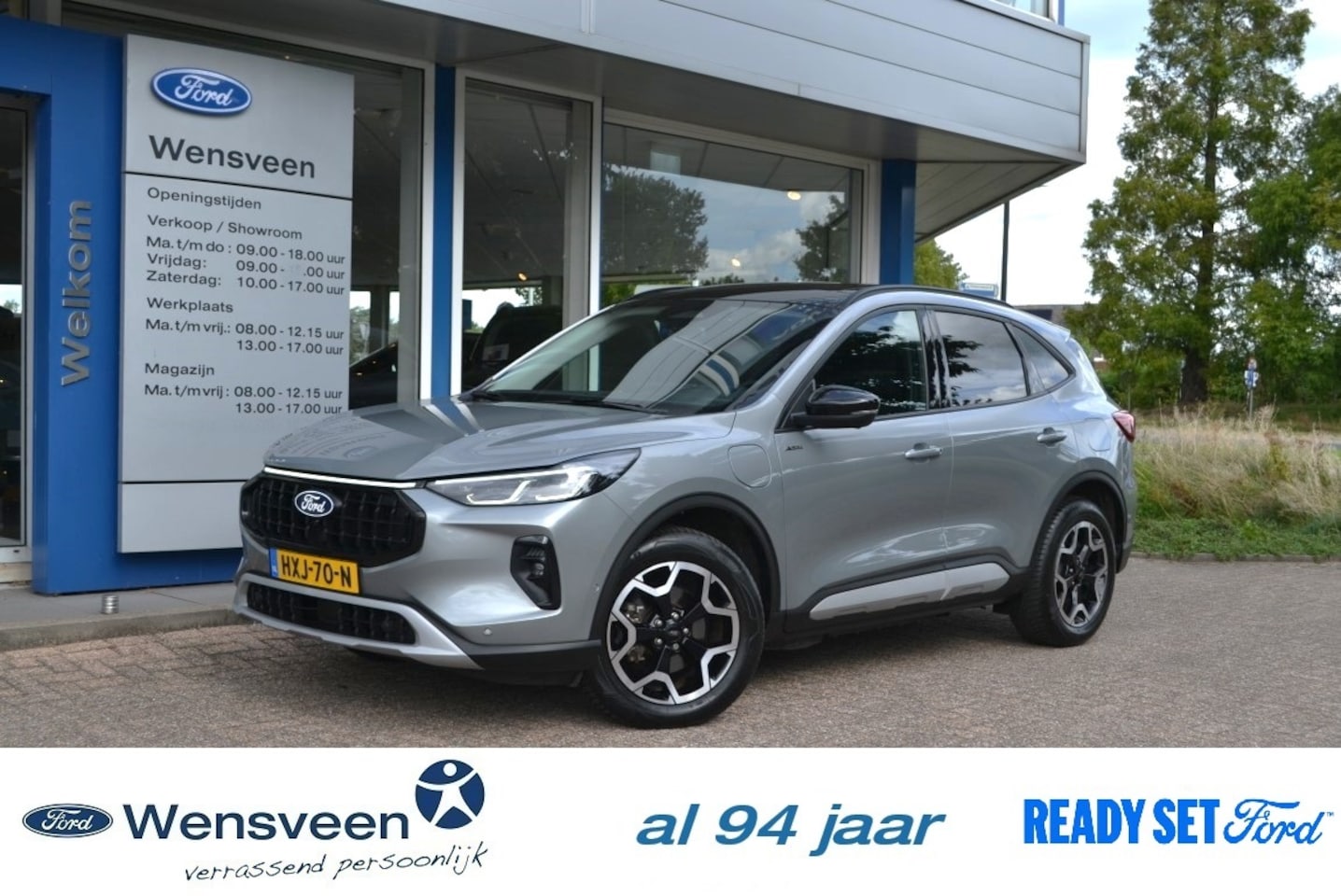 Ford Kuga - 2.5 PHEV e-CVT 225pk Active X | trekhaak, panorama dak, winter pack, driver assistance pac - AutoWereld.nl