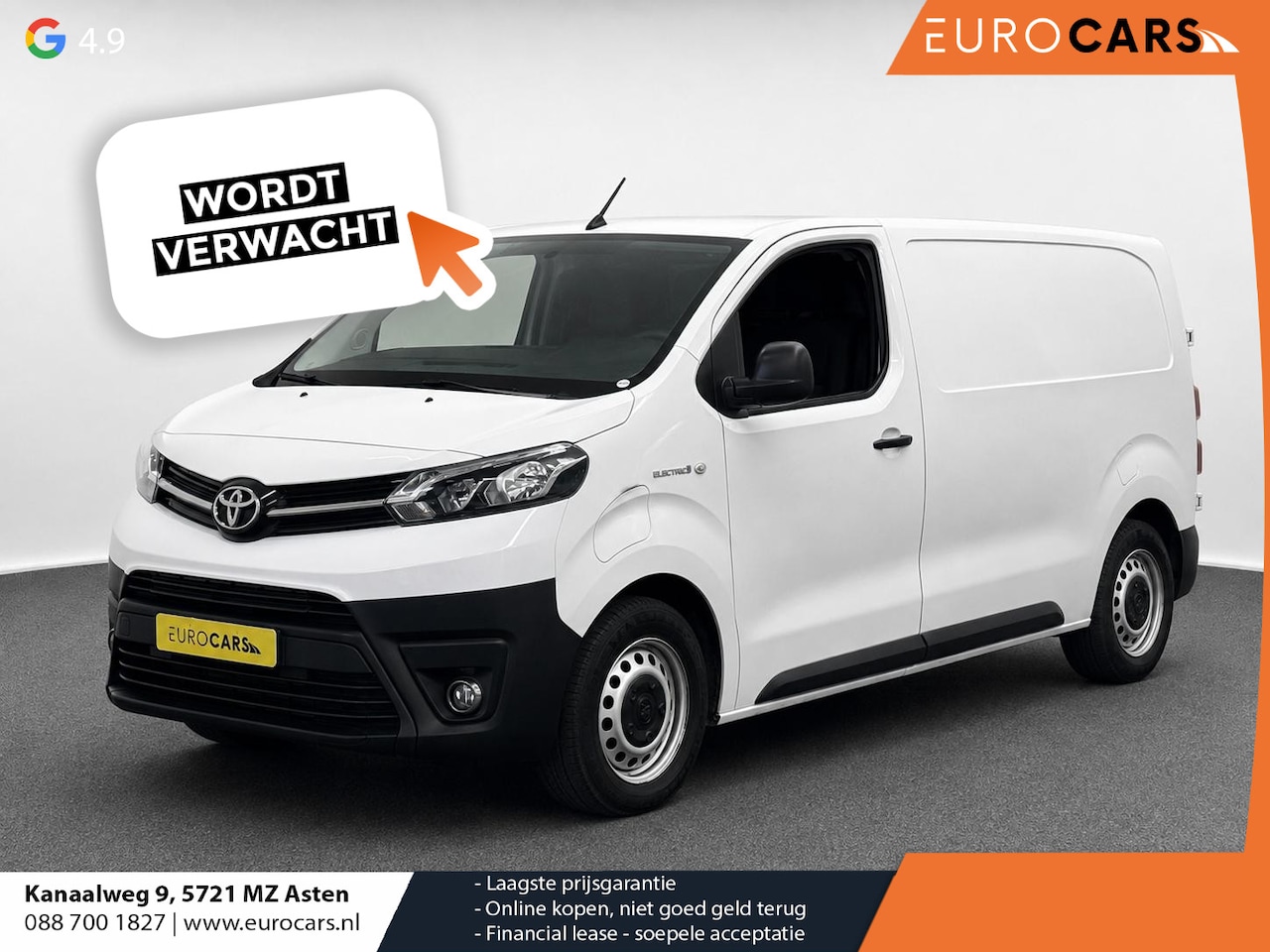 Toyota ProAce Electric Worker - 50 kWh Airco Cruise Control PDCA Apple Carplay/Android Auto - AutoWereld.nl