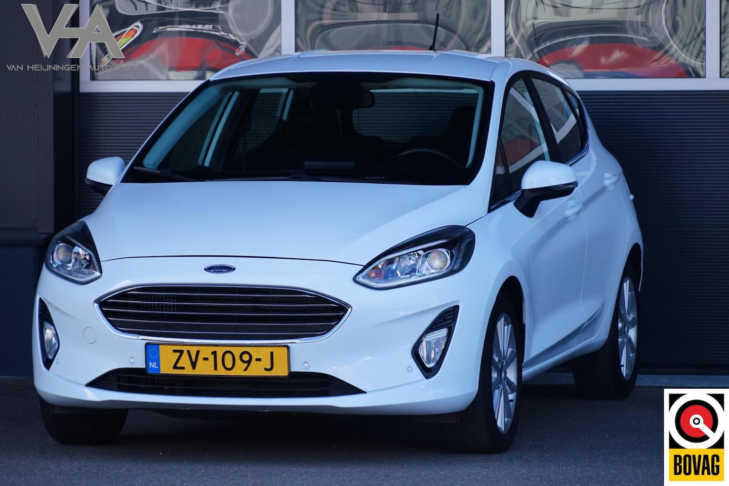 Ford Fiesta - 1.0 EcoBoost Titanium 1.0 EcoBoost Titanium, NL, CarPlay, clima, camera - AutoWereld.nl