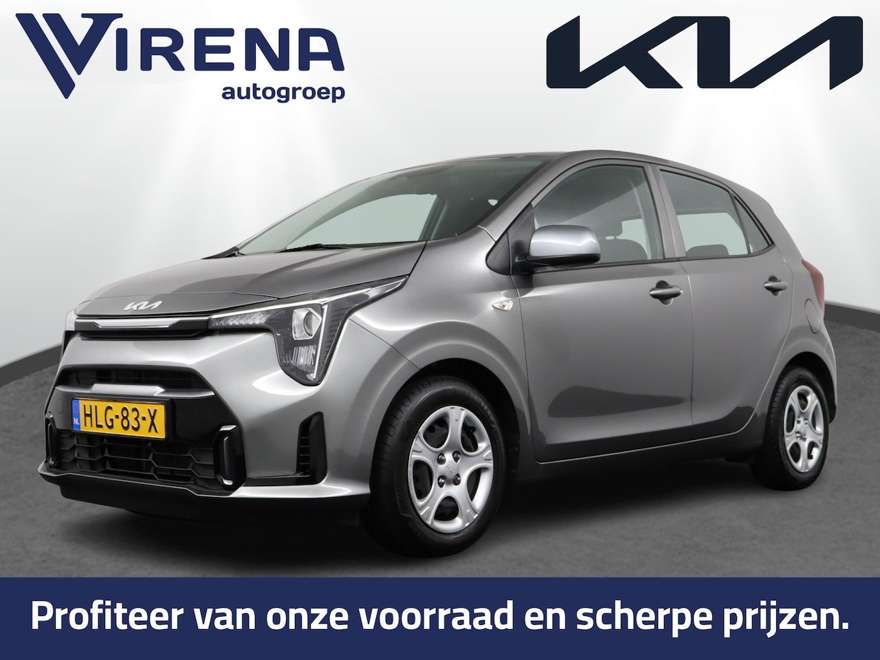 Kia Picanto - 1.0 DPI DynamicLine Achteruitrijcamera - Navigatie - Airco - Cruise Control - Apple Carpla - AutoWereld.nl
