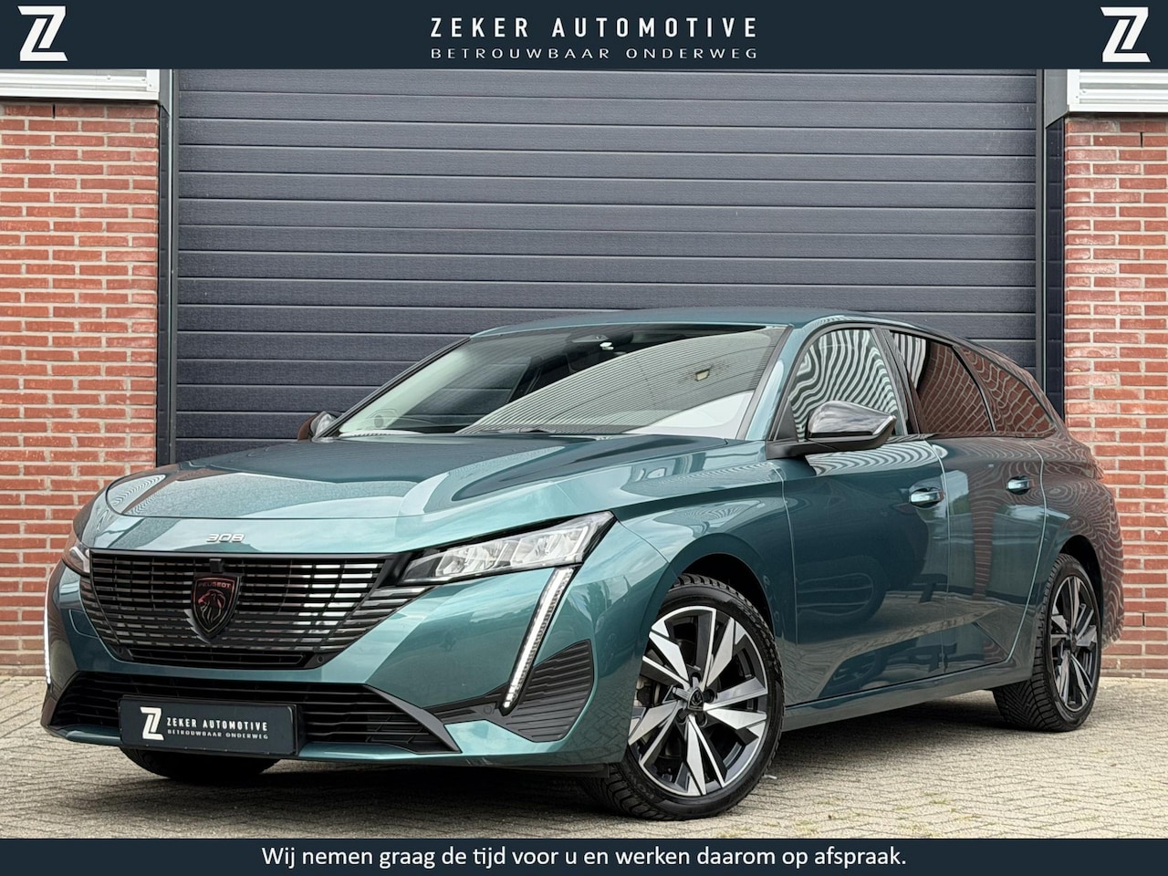 Peugeot 308 SW - 1.2 PureTech Allure Automaat , Camera, CarPlay, Navigatie, LED, Cruise Control - AutoWereld.nl