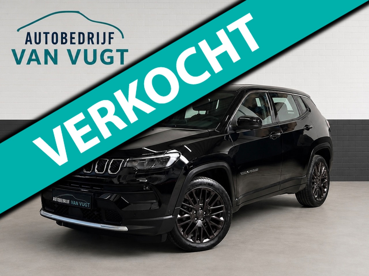 Jeep Compass - 1.5T e-Hybrid. 360 camera, Apple Android, pdc - AutoWereld.nl