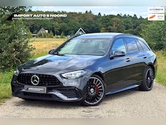 Mercedes-Benz C-klasse - 300 e 4MATIC AMG Line Pano Sfeerverlichting 360 camera ACC 19 inch
