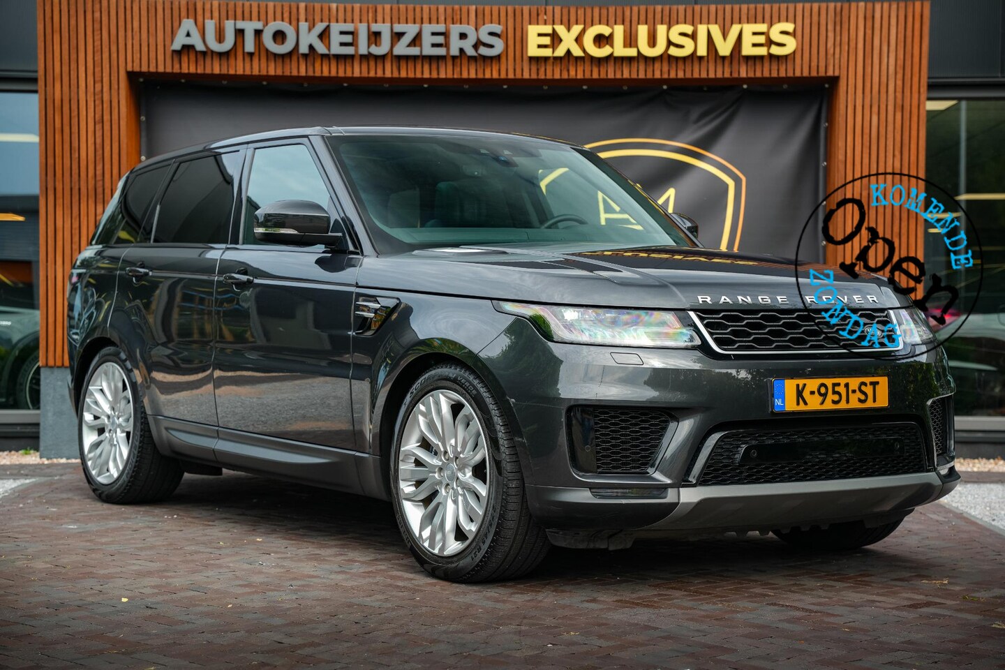 Land Rover Range Rover Sport - 2.0 P400e SE R Dynamic Panoramadak Matrix LED Luchtvering Keyless Leer 21''LM - AutoWereld.nl