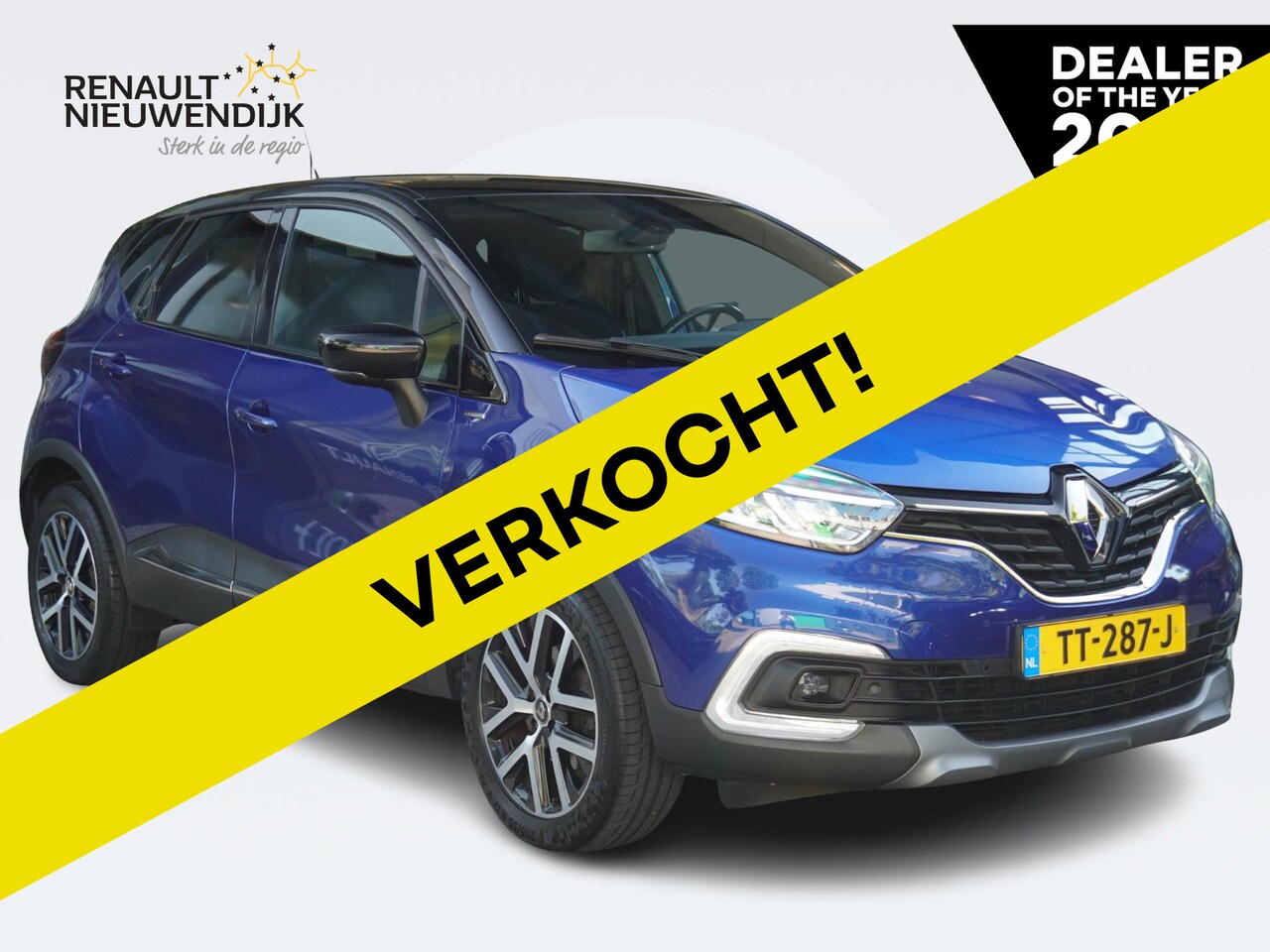 Renault Captur - 1.3 TCe 150 Version S AUTOMAAT / AFN. TREKHAAK / NAVI / CAMERA / PDC V+A / CRUISE / CLIMAT - AutoWereld.nl