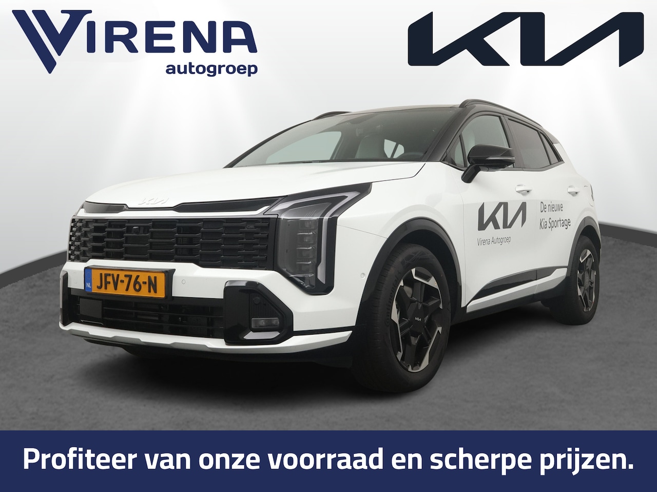 Kia Sportage - 1.6 T-GDi Hybrid GT-PlusLine - Stoel ventilatie - Stoel/Stuur verwarming - Head-up display - AutoWereld.nl