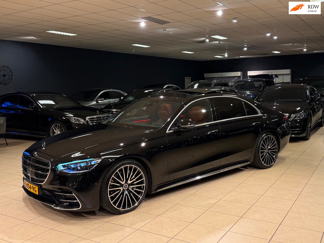 Mercedes-Benz S-klasse - S400 d 4MATIC Lang AMG/BTW/Brabus D40/Chauffeur-Pakket - AutoWereld.nl