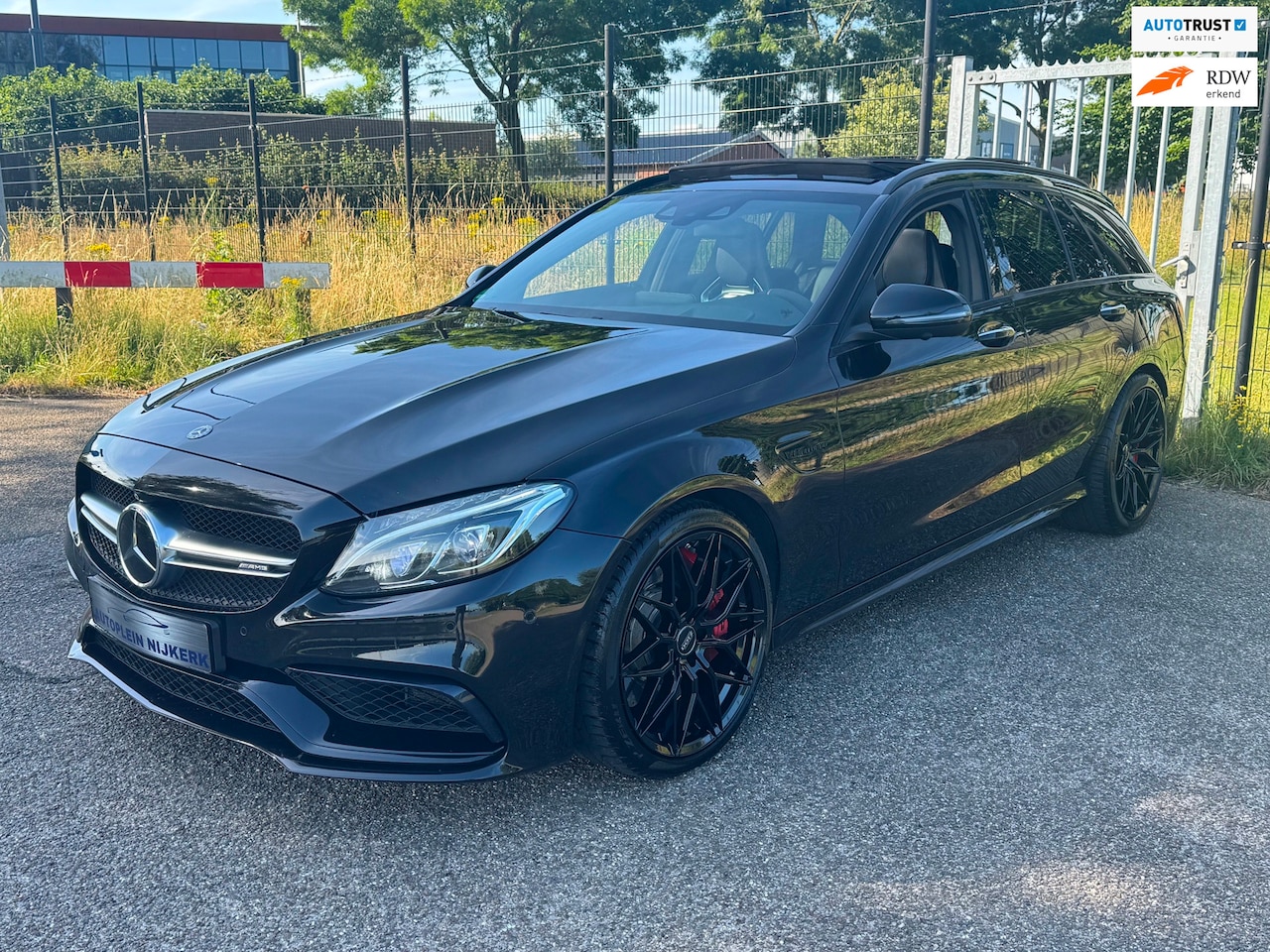 Mercedes-Benz C-klasse Estate - AMG C63 S Edition 1 C63s Schaalstoelen Carbon Pano Uniek - AutoWereld.nl
