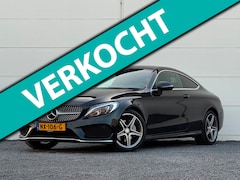 Mercedes-Benz C-klasse Coupé - 180 Amg Burmester Groot scherm Camera AMG diffuser Apple Sportonderstel Sportstoelen Stoel