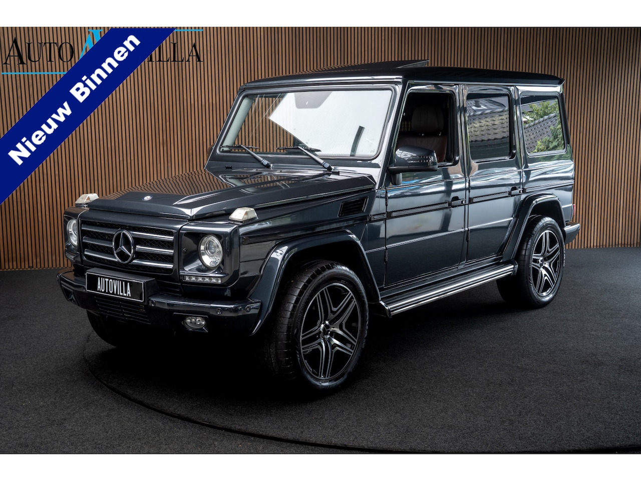 Mercedes-Benz G-klasse - 350 Bluetec Harman K. Schuifdak Leer Navi 20 inch AMG LM velgen PDC Stoelverwarming voor & - AutoWereld.nl