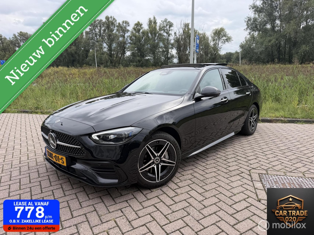 Mercedes-Benz C-klasse - 300 e AMG PANO|HUD|MEMORY|BOMVOL - AutoWereld.nl