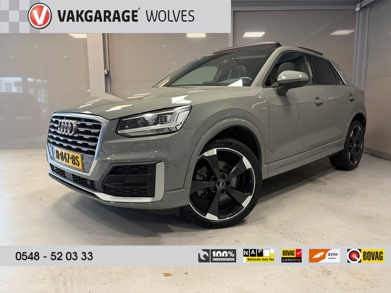Audi Q2 - S Edition 35TFSI S-Tronic | Panoramadak | LED | Navigatie | S-Line | - AutoWereld.nl