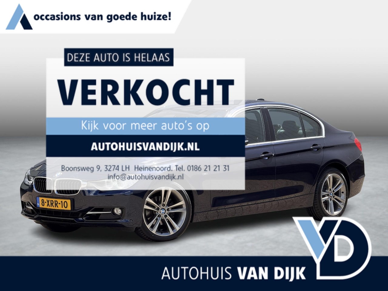 BMW 3-serie - 320i High Executive | NL-auto/1e eign./Leder/Sportstoelen/Navi/PDC - AutoWereld.nl