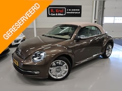 Volkswagen Beetle Cabriolet - 1.2 TSI 70's Edition Leer Airco-ECC Navigatie Xenon Sportvelgen 18 inch Disc Elektrische k