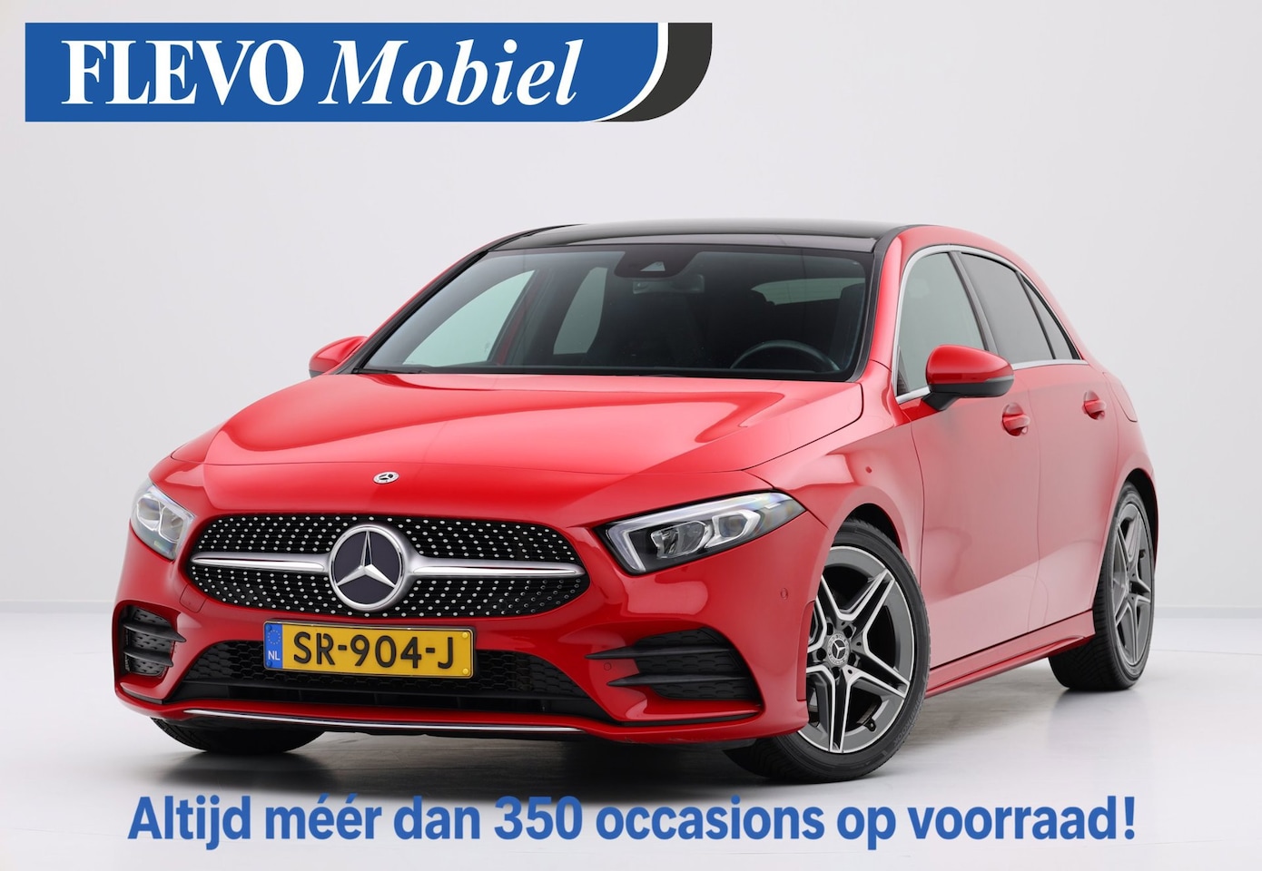Mercedes-Benz A-klasse - 200 Business Solution AMG Aut. Pano|Leder-Alcantara|Widescreen|LMV - AutoWereld.nl